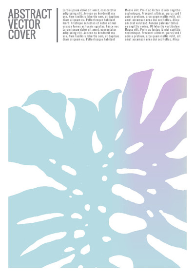 Holographic cover design.