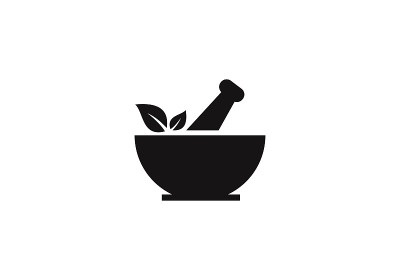 医疗标志，制药标志，制药标志设计矢量插图