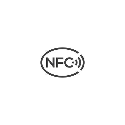 NFC或近场通信。矢量图标模板