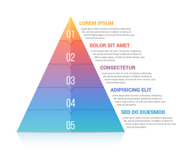 金字塔Infographics
