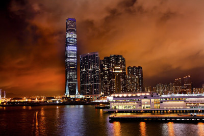 香港九龙港湾国际商业中心ICC大厦