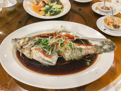 豉油蒸鱼