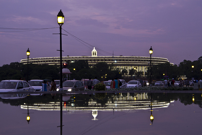 Rashtrapati Bhavan，印度总统府邸，新德里，印度