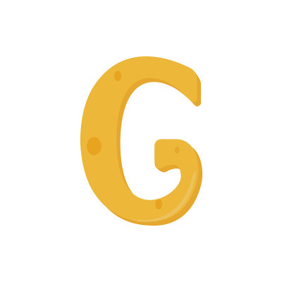 奶酪字母字母