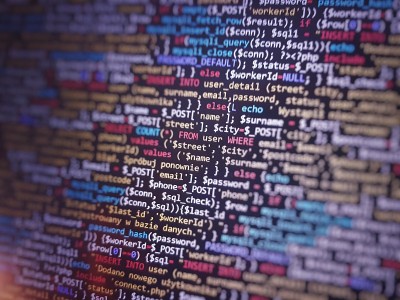 代码，HTML, php web编程的源代码。抽象的代码的背景