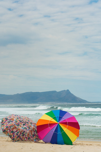 Kleinmond海滩背景