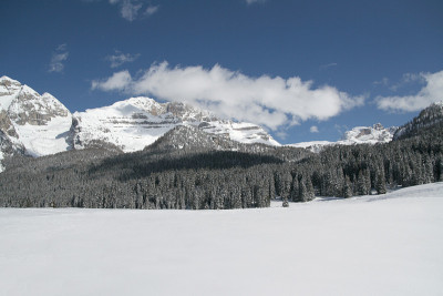 雪场景全景