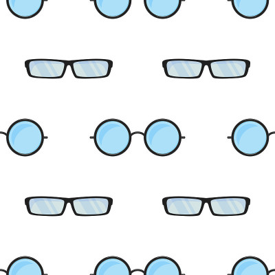 Sun summer glasses. Pattern