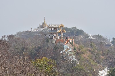 实皆城全景，曼德勒，缅甸