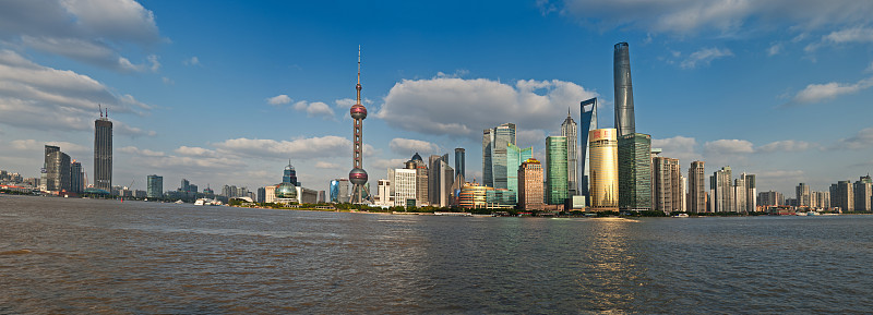 上海浦东天际线