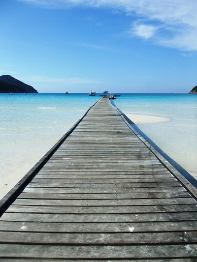 马来西亚的Redang island度假村