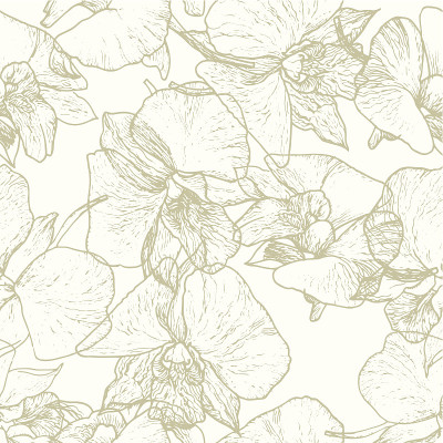 seamless_vector_pattern_with_flower_of_orchid_beig