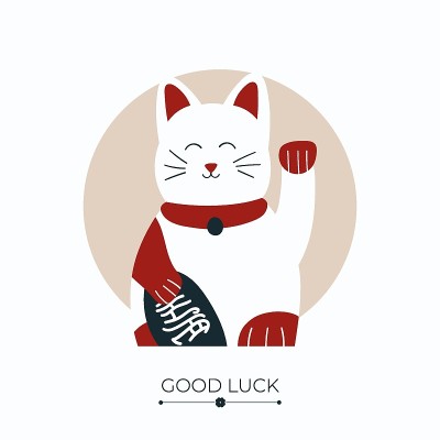 招财猫幸运符