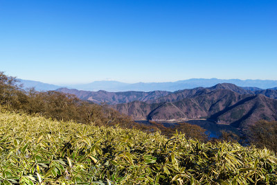 山梨县Rygatake山的风景