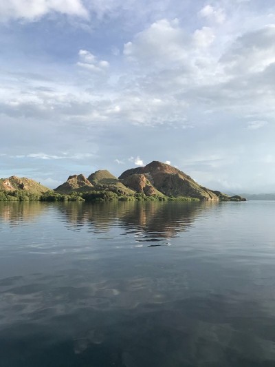 印度尼西亚科莫多岛的风景