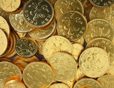 巧克力金币(英镑)