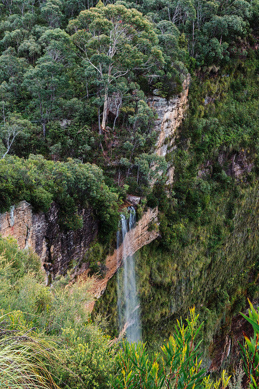 Leura Cascades，蓝山，澳大利亚