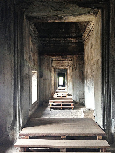 建筑物内的通道