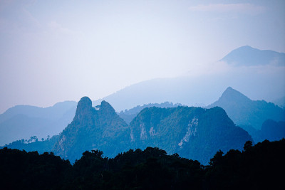 泰国甲米的大山