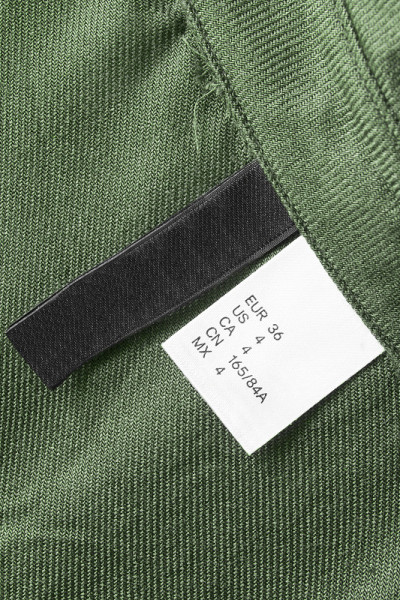 36号衣服标签
