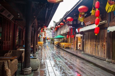 锦鲤街道的风景