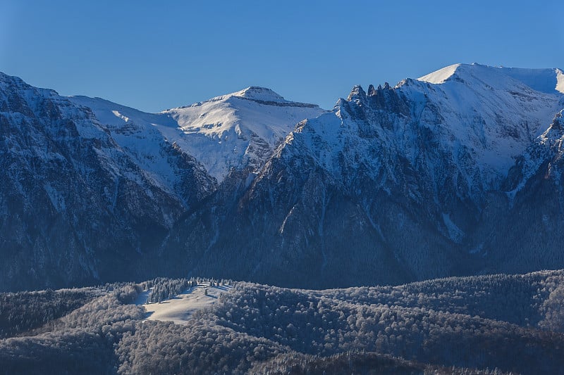 冬季山地景观预览效果