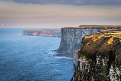 Flamborough Head悬崖峭壁