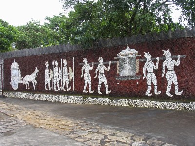 岩石花园，Malampuzha，印度喀拉拉邦
