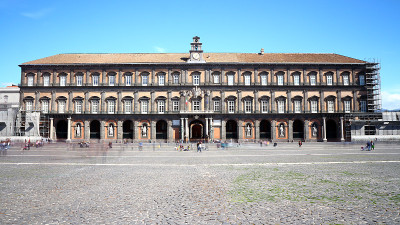 Piazza Plebiscito，那不勒斯，意大利