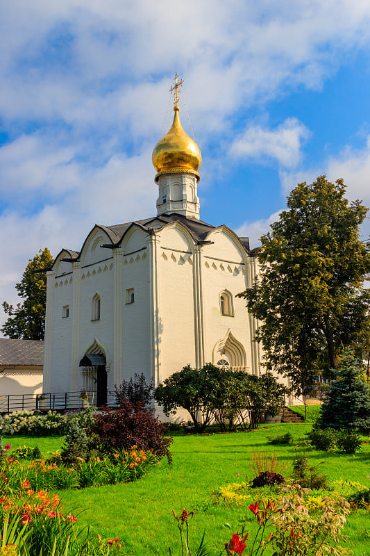 俄罗斯Sergiev Posad圣Sergius的Trinity Lavra Pyatnitskoy