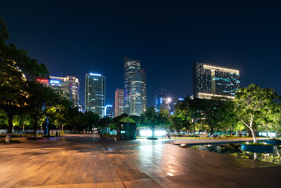 杭州金融中心的建筑景观