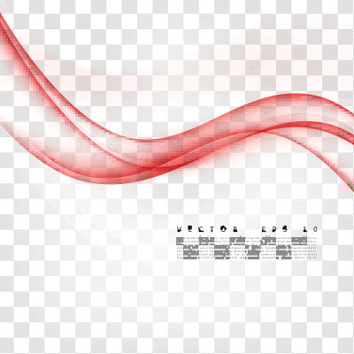 红色背景的曲线。