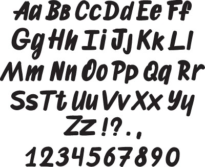 手绘字体