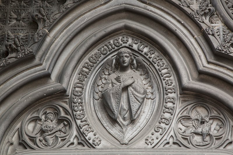 St Giles Cathedral Church Facade, Royal Mile;爱丁堡