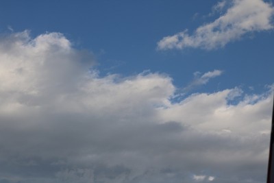 天空中的云