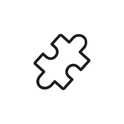 拼图片线图标