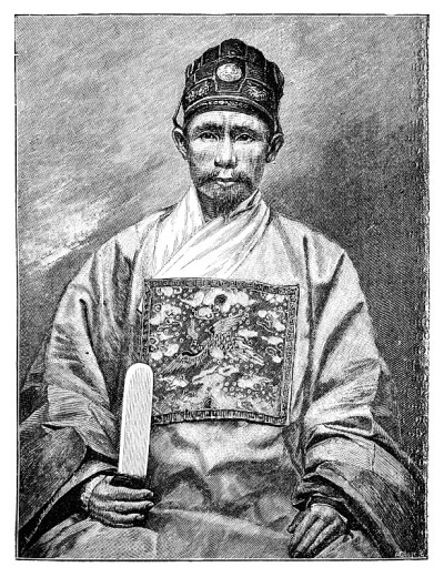 从西藏人。亚洲历史与文化。古董插图。19世纪
