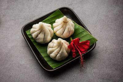 Ukdiche Modak -印度马哈拉施特拉邦Ganapati, Ganesh Puja期间制作的