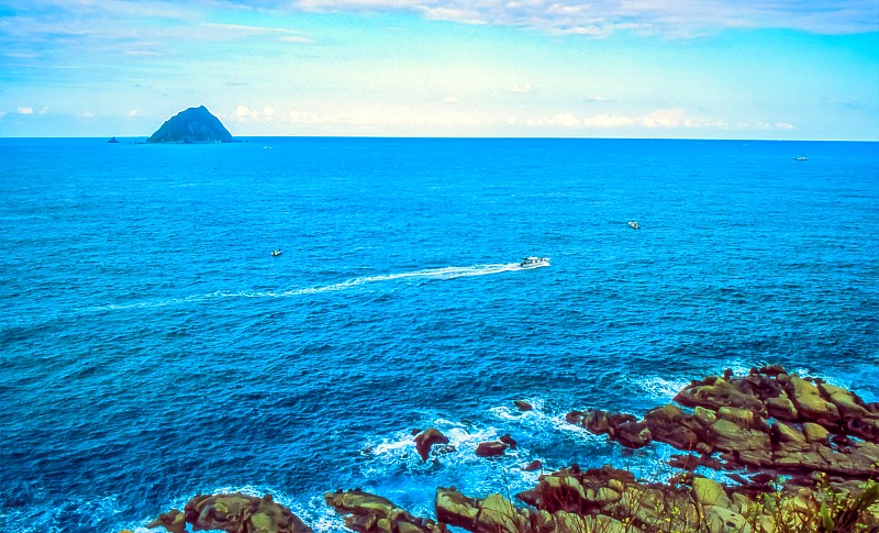 台湾海岸地质构造，和平岛公园