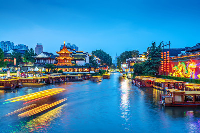 南京夫子庙夜景