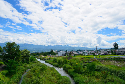 日本长野饭田城景