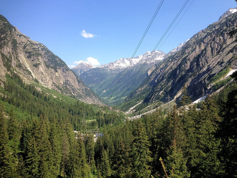 2015年6月6日，瑞士汉德格山全景