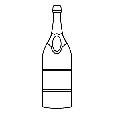 香槟酒瓶图标