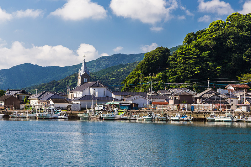 日本九州天草的崎津教堂