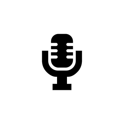 麦克风图标logo插图设计