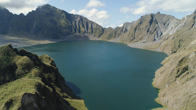 Pinatubo火山口湖，菲律宾，吕宋岛