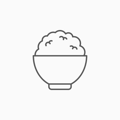 饭碗图标，食物载体
