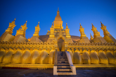 老挝万象pha that luang