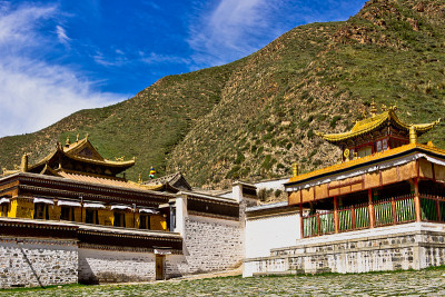 藏庙，拉卜楞寺