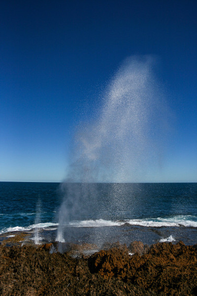 Quobba Blow Holes，麦克劳德，西澳大利亚